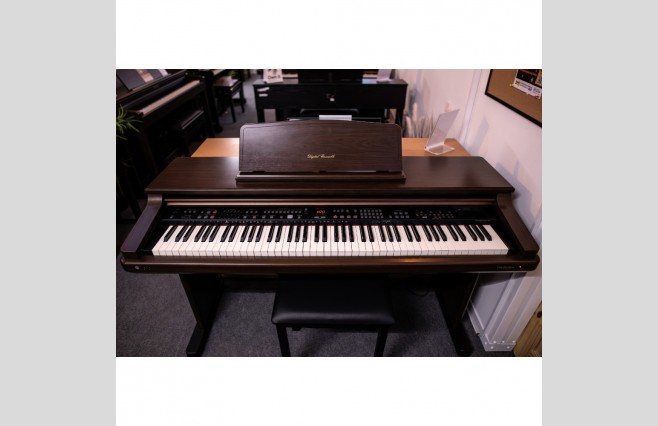 Used Technics SX-PR350 Satin Mahogany Digital Piano Complete Package (SN:891D3689) - Image 1